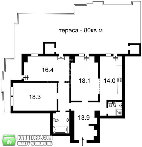 Sell 3-room apartment. Киев, Панаса Мирного — photo 3