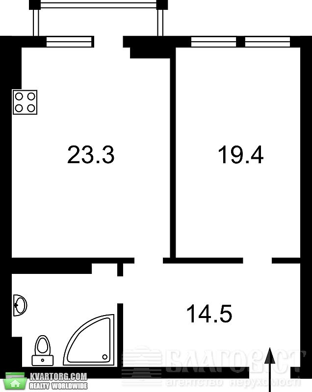 Sell 1-room apartment. Киев,  Гончара — photo 3