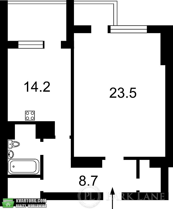 Sell 1-room apartment. Киев,  Бориспольская — photo 2
