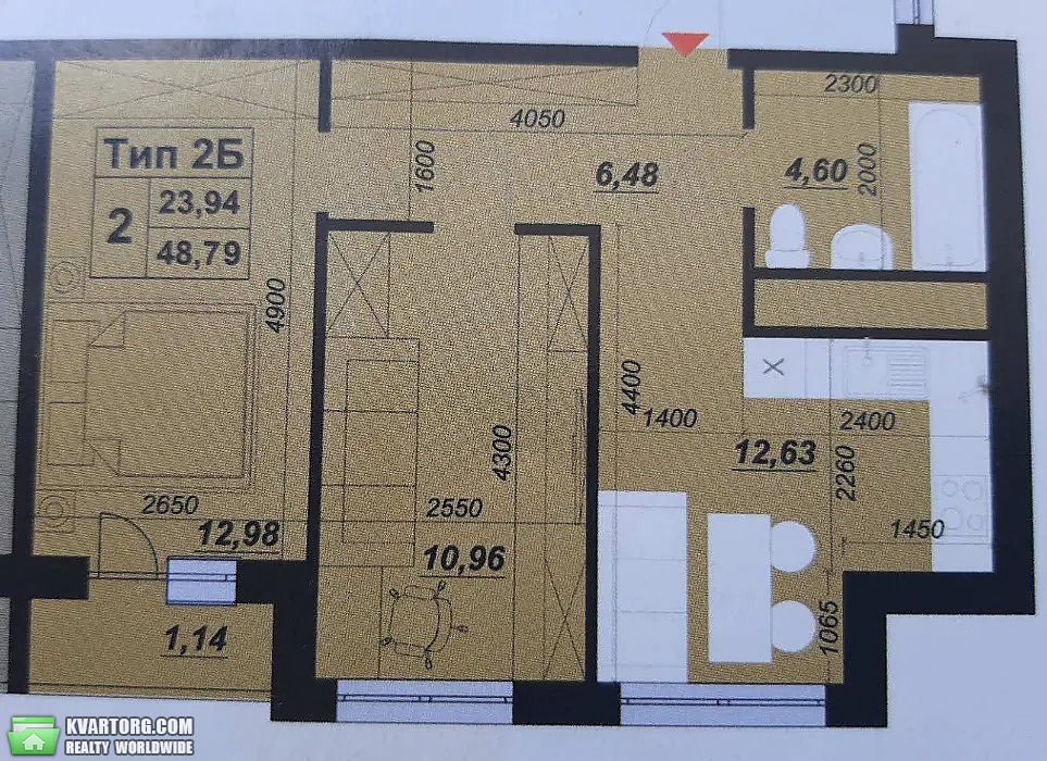 Sell 2-room apartment. Киев, Промениста — photo 3