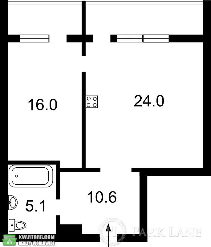 Sell 2-room apartment. Киев,  Щорса — photo 2