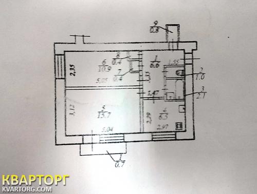 Sell 2-room apartment. Днепропетровск, Дмитрия Донского — photo 2