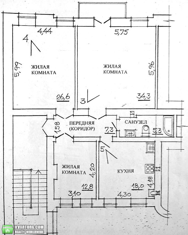 Sell 3-room apartment. Одесса, Кузнечная — photo 10