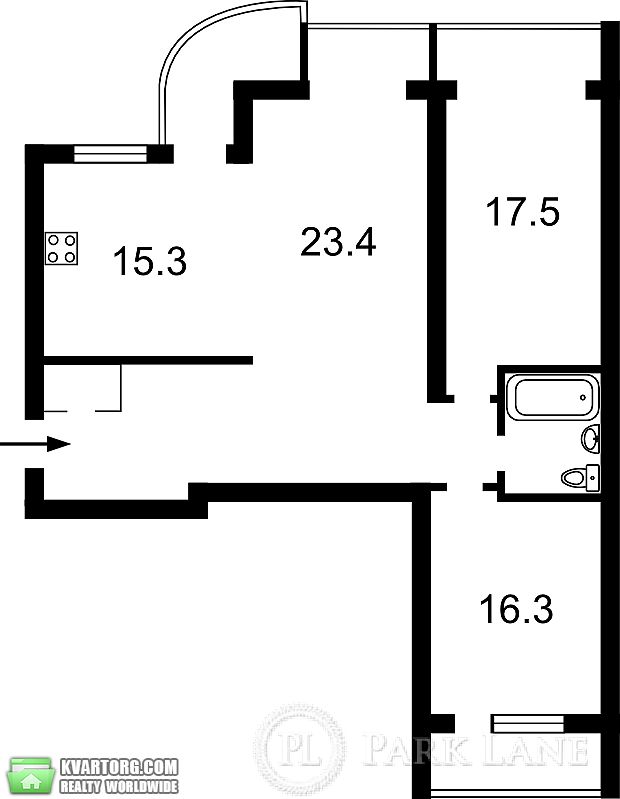 Sell 3-room apartment. Киев,  Бажана — photo 9