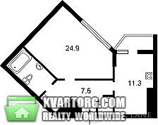 Sell 1-room apartment. Киев,  Днепровская наб — photo 2