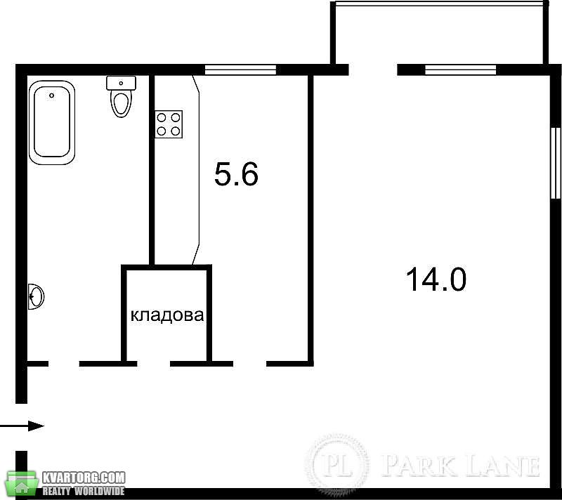 Sell 1-room apartment. Киев, Липинского Вячеслава — photo 2