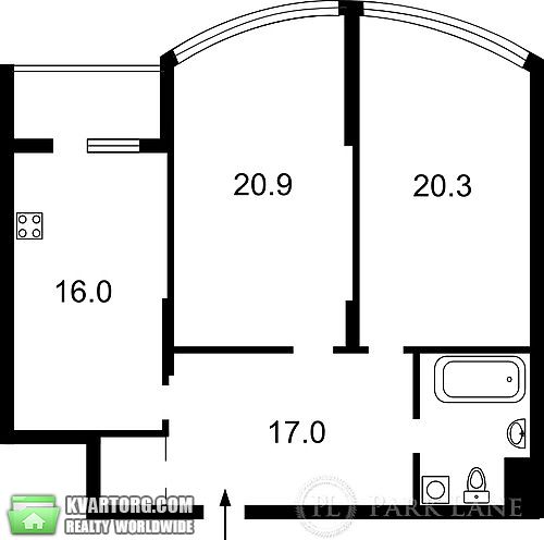 Sell 2-room apartment. Киев, Днепровская наб — photo 4