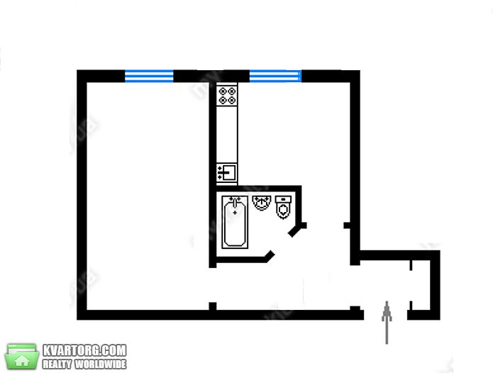 Sell 1-room apartment. Киев,  Окипной — photo 3