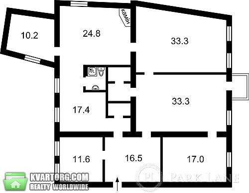 Sell 5-room apartment. Киев,  Рейтарская — photo 3