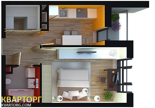 Sell 1-room apartment. Киев,  Петрицкого — photo 4