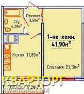 Sell 1-room apartment. Одесса, Среднефонтанская — photo 3
