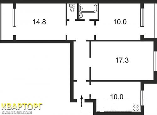 Sell 3-room apartment. Киев, Княжий Затон — photo 2