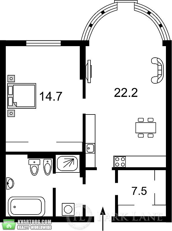 Sell 2-room apartment. Киев,  Черновола — photo 2