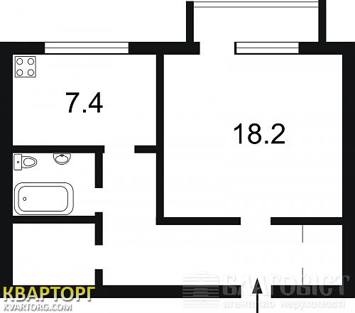 Sell 1-room apartment. Киев,  Жилянская — photo 2