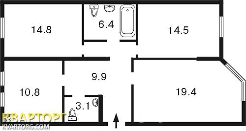 Sell 3-room apartment. Киев,  Палладина пр — photo 3