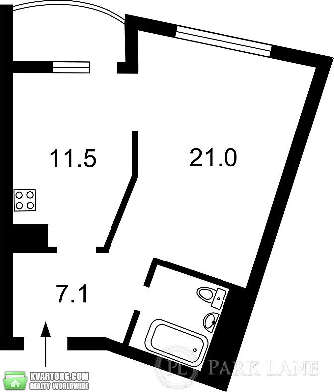 Sell 1-room apartment. Киев,  Героев Сталинграда пр — photo 4