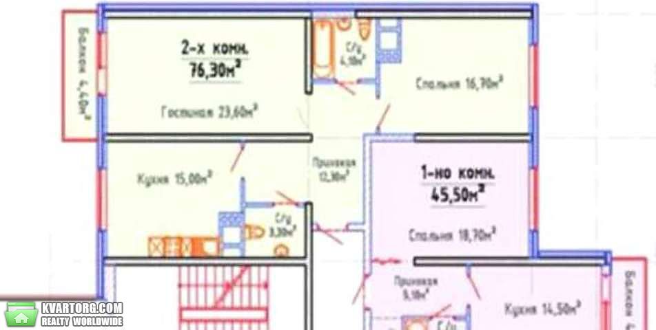 Sell 2-room apartment. Одесса, Среднефонтанская — photo 9
