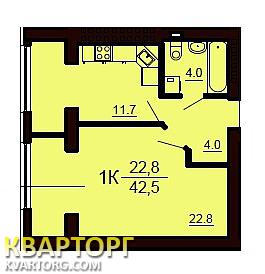 Sell 1-room apartment. Киев, Волынская — photo 6