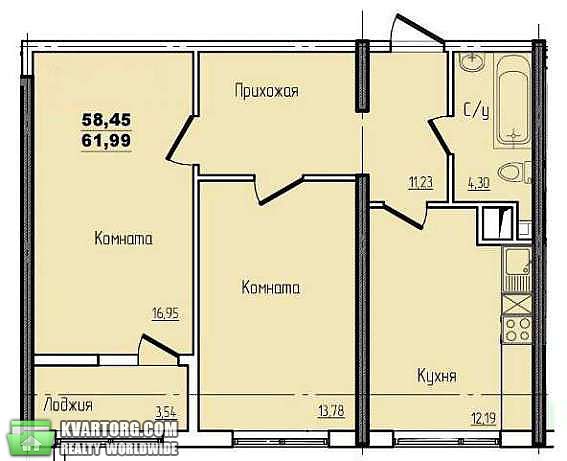 Sell 2-room apartment. Одесса, Архитекторская — photo 1