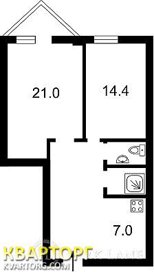 Sell 2-room apartment. Киев, Саперно-Слобідська — photo 2