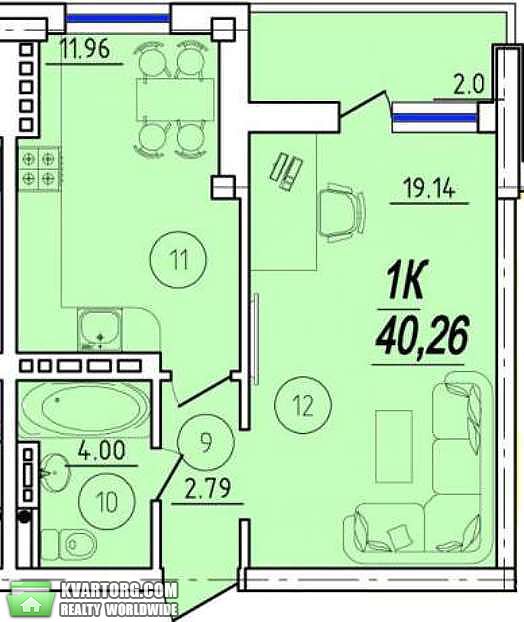 Sell 1-room apartment. Одесса, Сахарова — photo 1