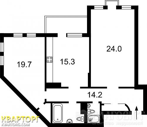 Sell 2-room apartment. Киев,  Гоголевская — photo 3