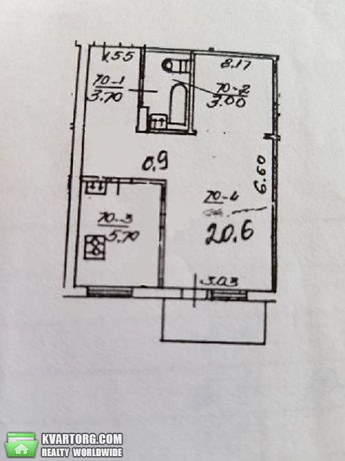 Sell 1-room apartment. Киев,  Краснодарская — photo 7
