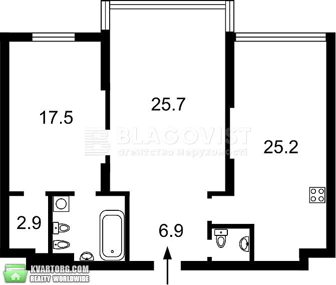 Sell 3-room apartment. Киев,  Оболонский пр — photo 3