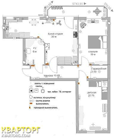 Sell 3-room apartment. Одесса, Дюковская — photo 7