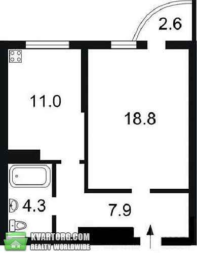 Sell 1-room apartment. Киев,  Ломоносова — photo 2