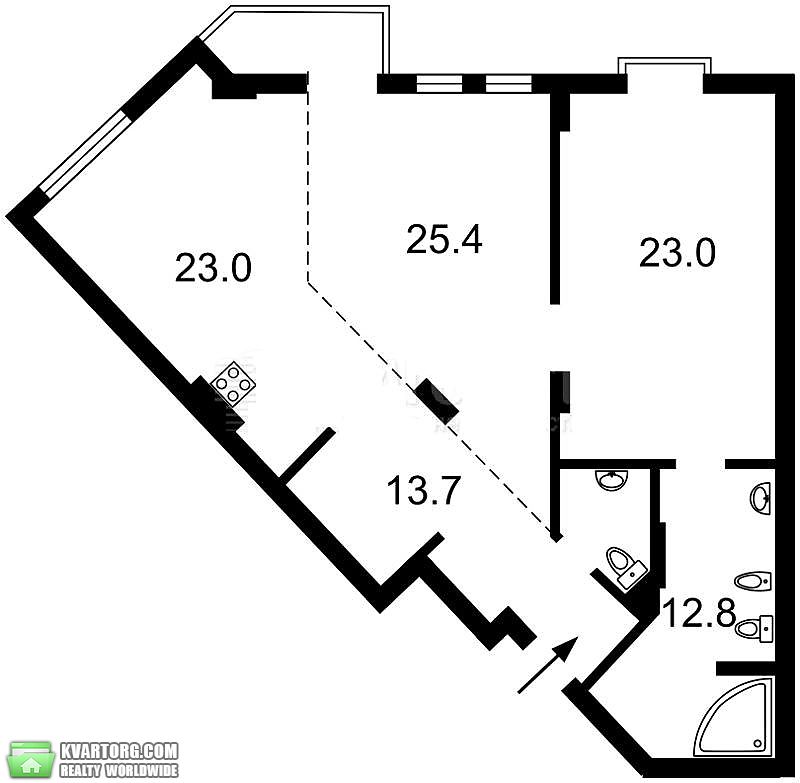 Sell 2-room apartment. Киев, Зверинецкая — photo 8