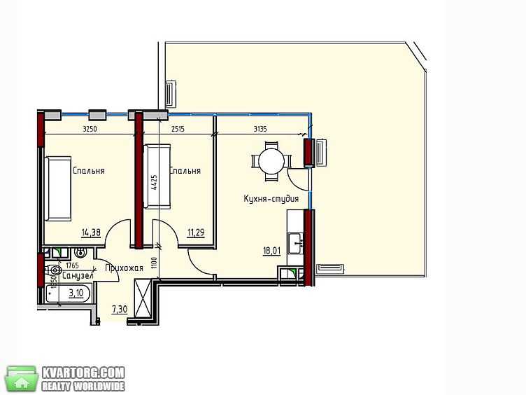 Sell 2-room apartment. Одесса, Радостная — photo 1