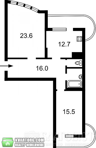 Sell 2-room apartment. Киев, Танковая — photo 6