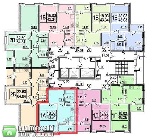 Sell 1-room apartment. Киев,  Глушкова пр — photo 1