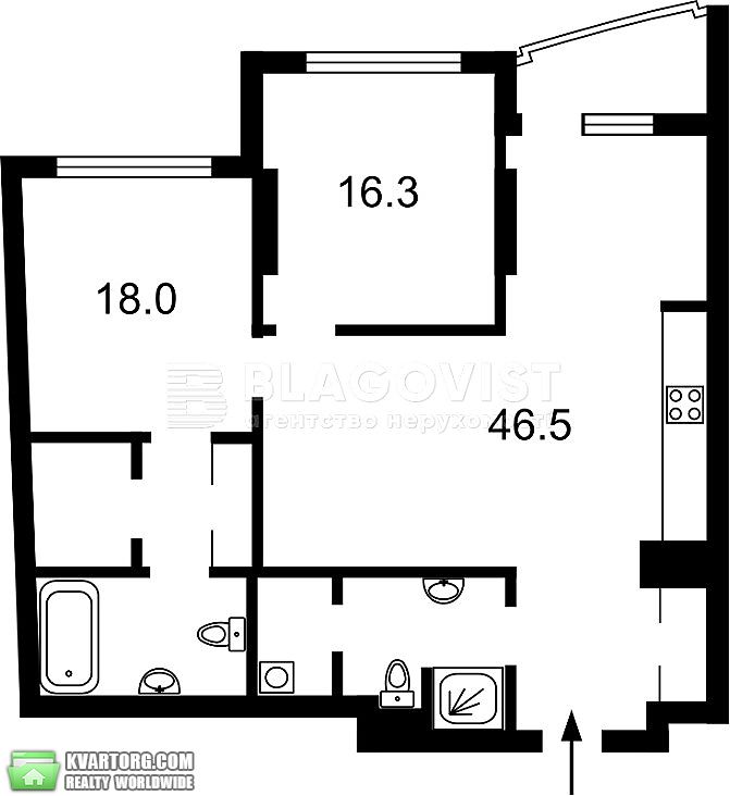 Sell 2-room apartment. Киев,  Голосеевский пр — photo 2
