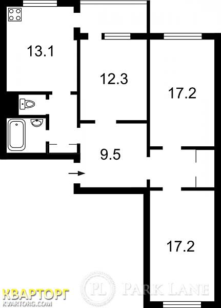 Sell 3-room apartment. Киев,  Урловская — photo 2