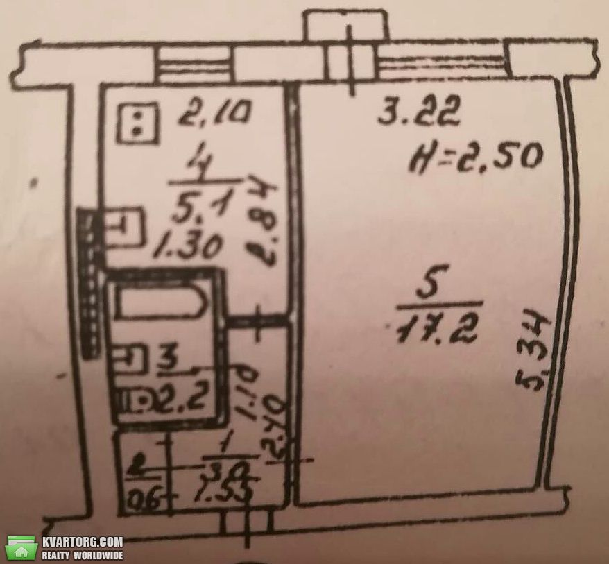 Sell 1-room apartment. Одесса, Балковская — photo 1