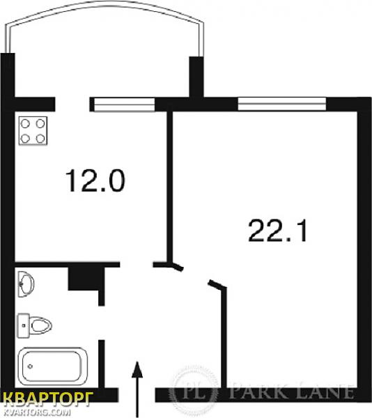 Sell 1-room apartment. Киев, Оболонська набережна — photo 6