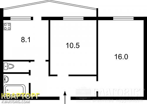 Sell 2-room apartment. Киев, Оболонский пр — photo 2