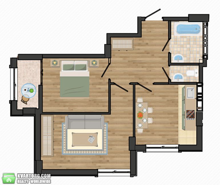 Sell 2-room apartment. Одесса, Днепропетровская дорога — photo 2
