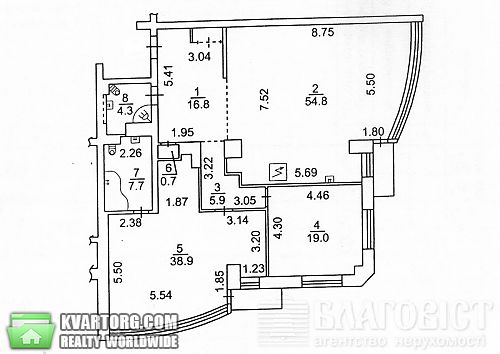 Sell 3-room apartment. Киев, Богдана Хмельницкого — photo 7
