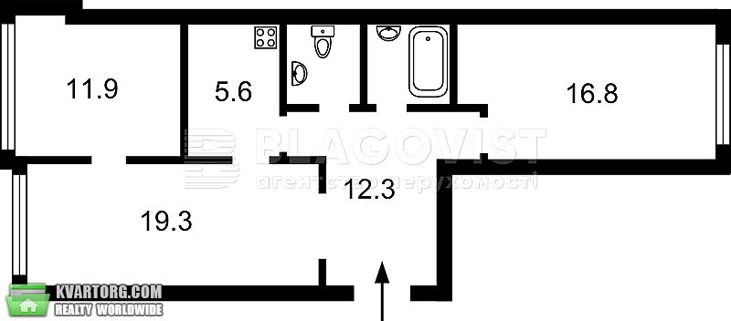 Sell 3-room apartment. Киев, ул. Нивская Невская — photo 5