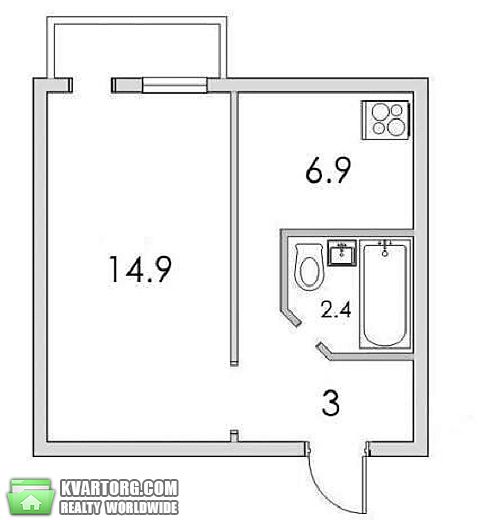 Sell 1-room apartment. Киев,  Автозаводской пер — photo 8