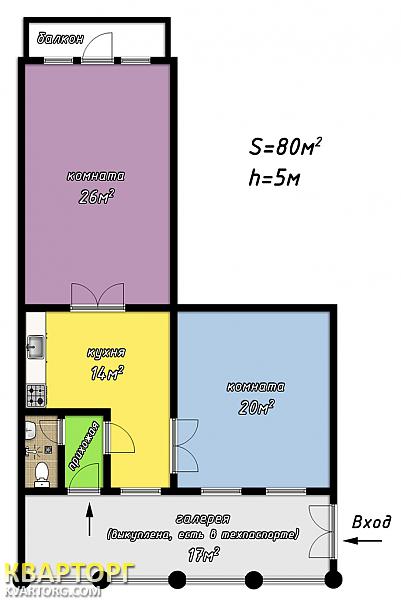 Sell 2-room apartment. Одесса, Нежинская — photo 5