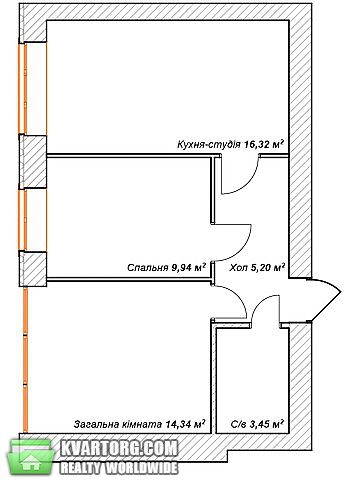 Sell 1-room apartment. Киев,  Воскресенская — photo 7