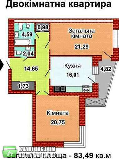 Sell 2-room apartment. Киев,  Ушинского — photo 8