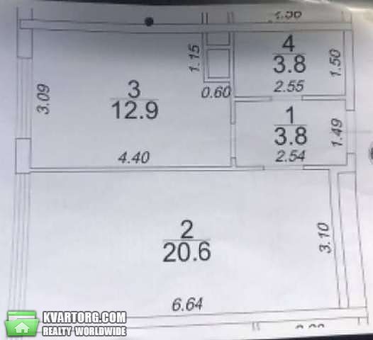 Sell 1-room apartment. Одесса, Жемчужная — photo 3