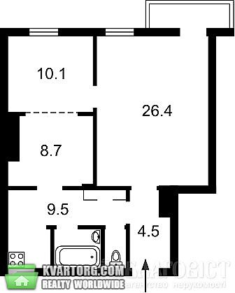 Sell 2-room apartment. Киев,  Тарасовская — photo 3