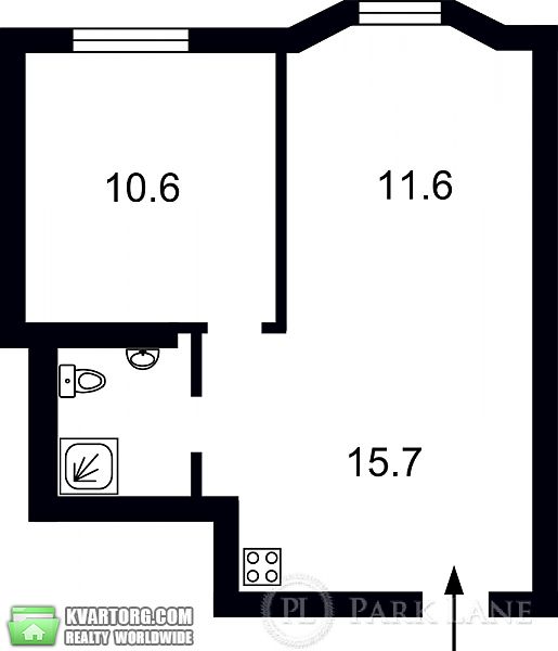 Sell 2-room apartment. Киев,  Майорова — photo 3