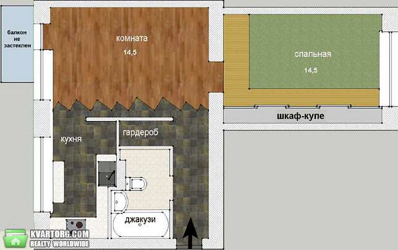 Sell 2-room apartment. Киев,  Отрадный пр — photo 1